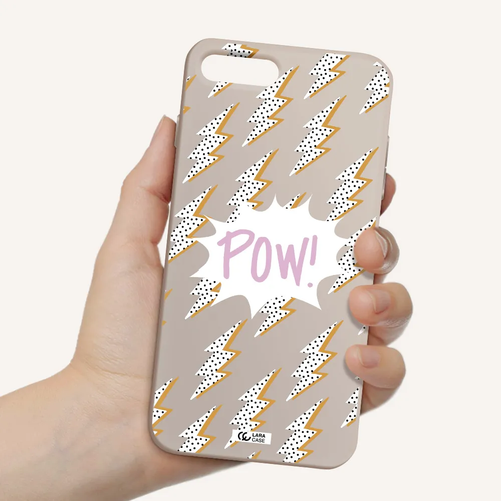 Thunder Apple iPhone 8 plus Silicone Stone Case