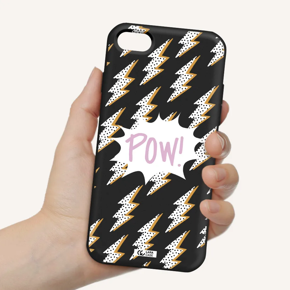 Thunder Apple iPhone 8 Silicone black Case