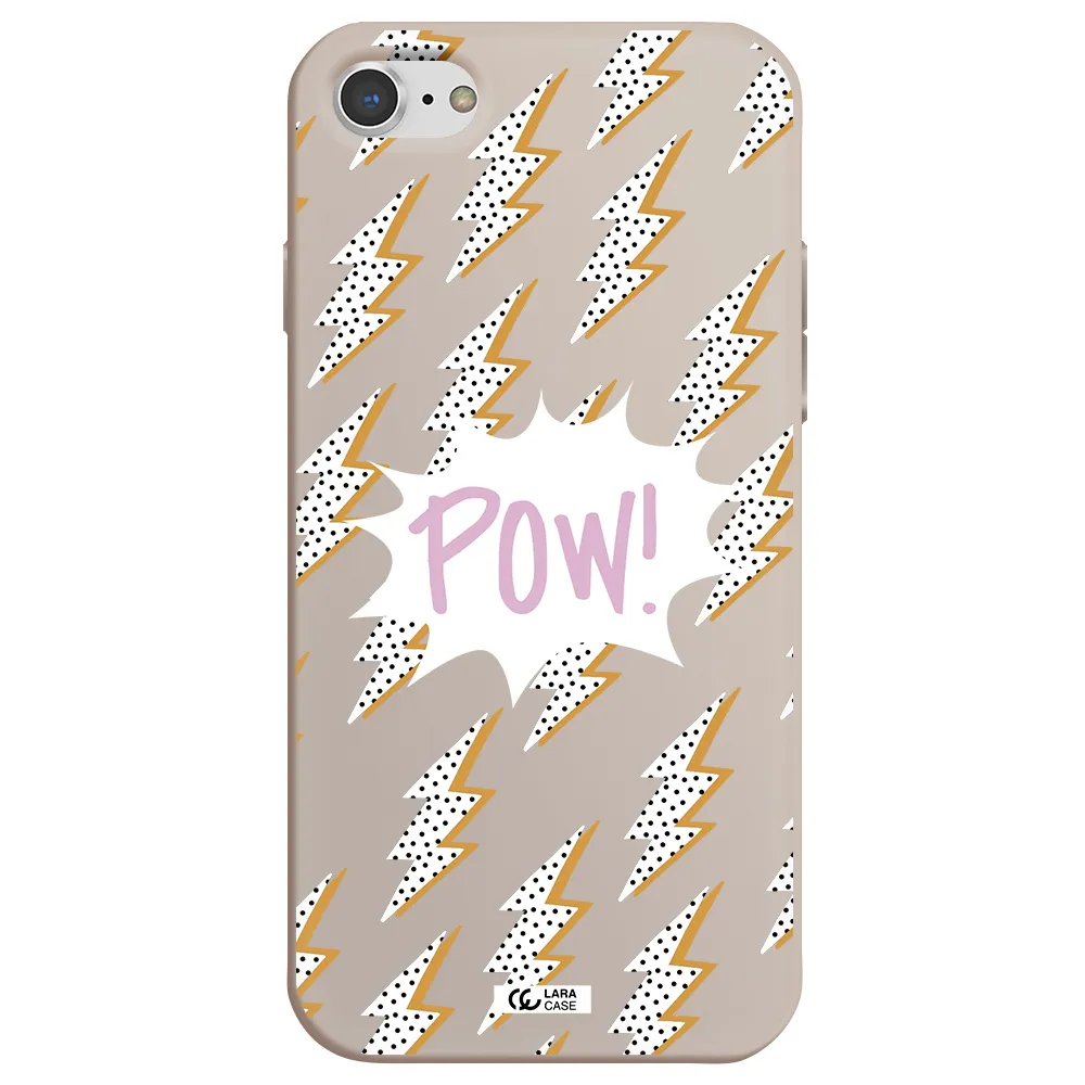 Thunder Apple iPhone 8 Silicone Stone Case