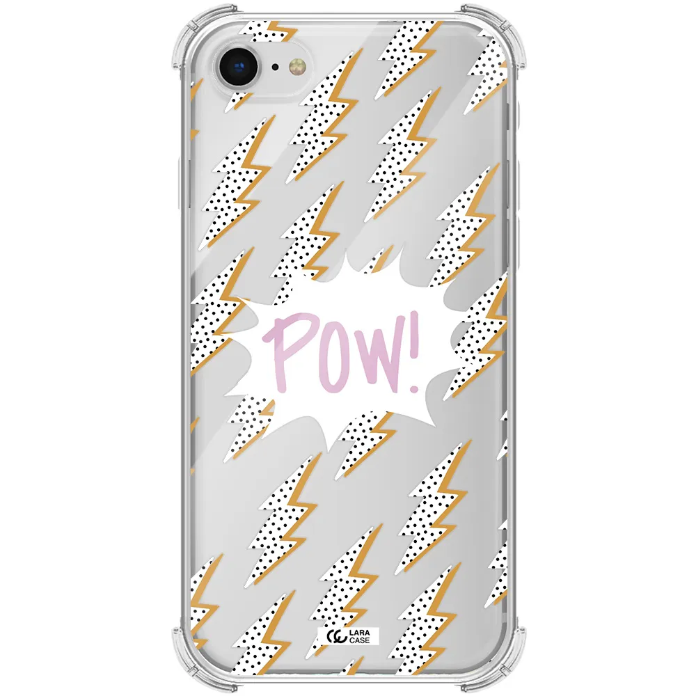 Thunder Apple iPhone se 2020 Clear PC Case