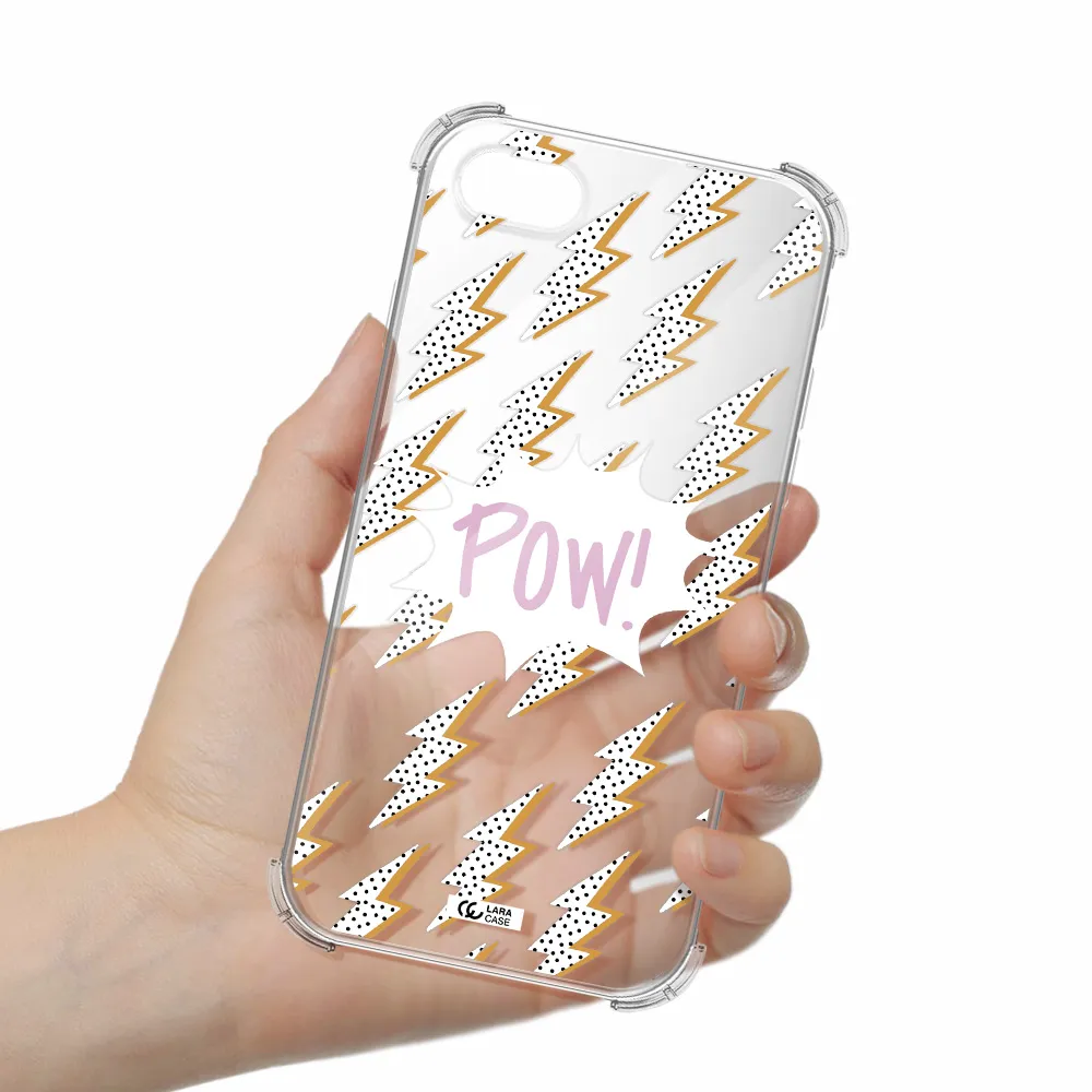 Thunder Apple iPhone se 2020 Clear PC Case