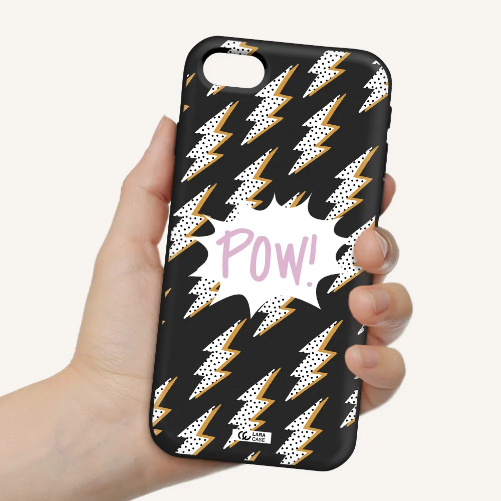 Thunder Apple iPhone se 2020 Silicone black Case