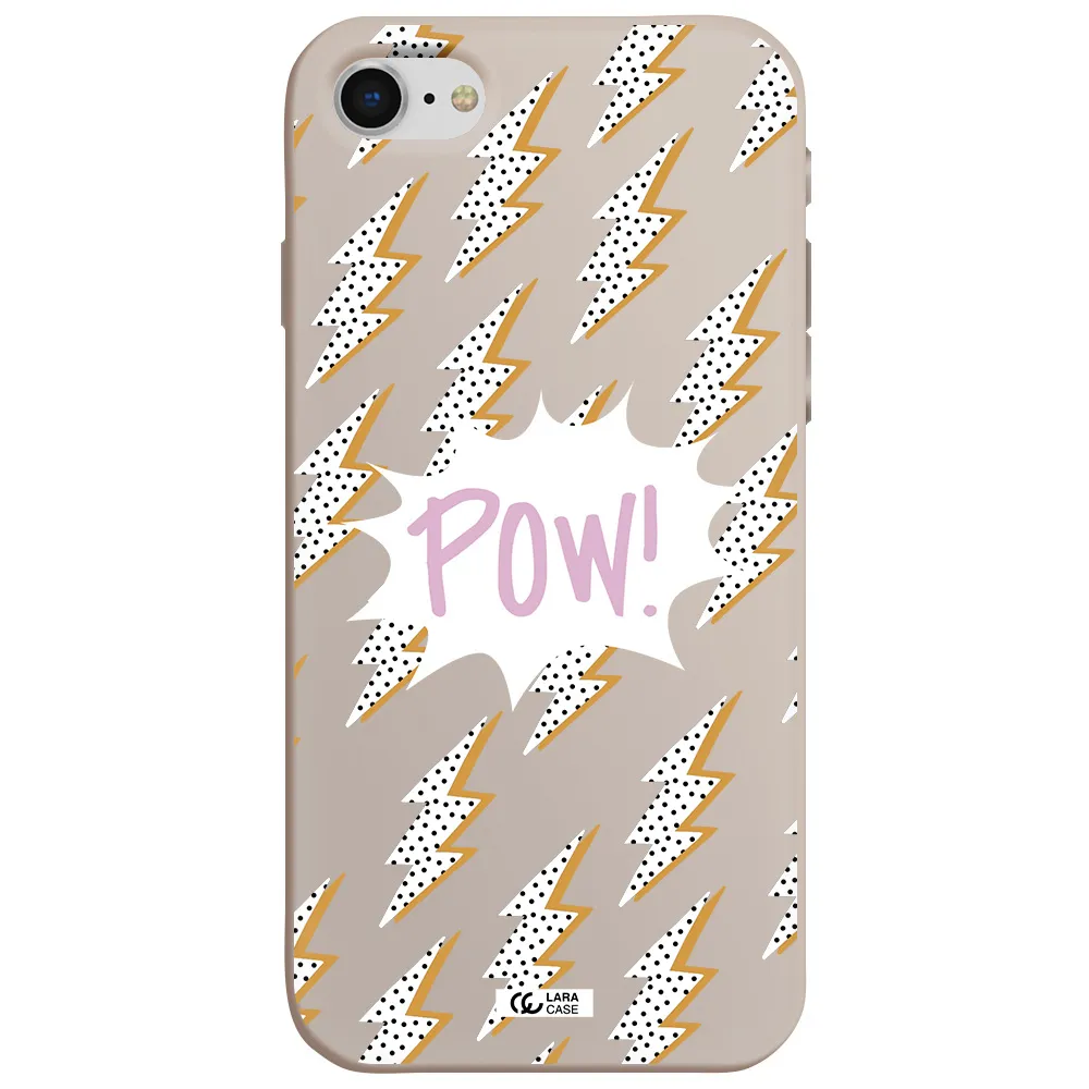 Thunder Apple iPhone se 2020 Silicone Stone Case