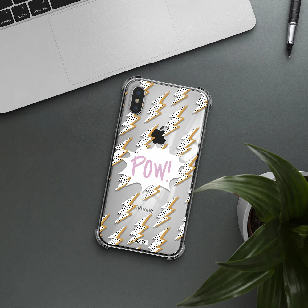 Thunder Apple iPhone X Clear PC Case