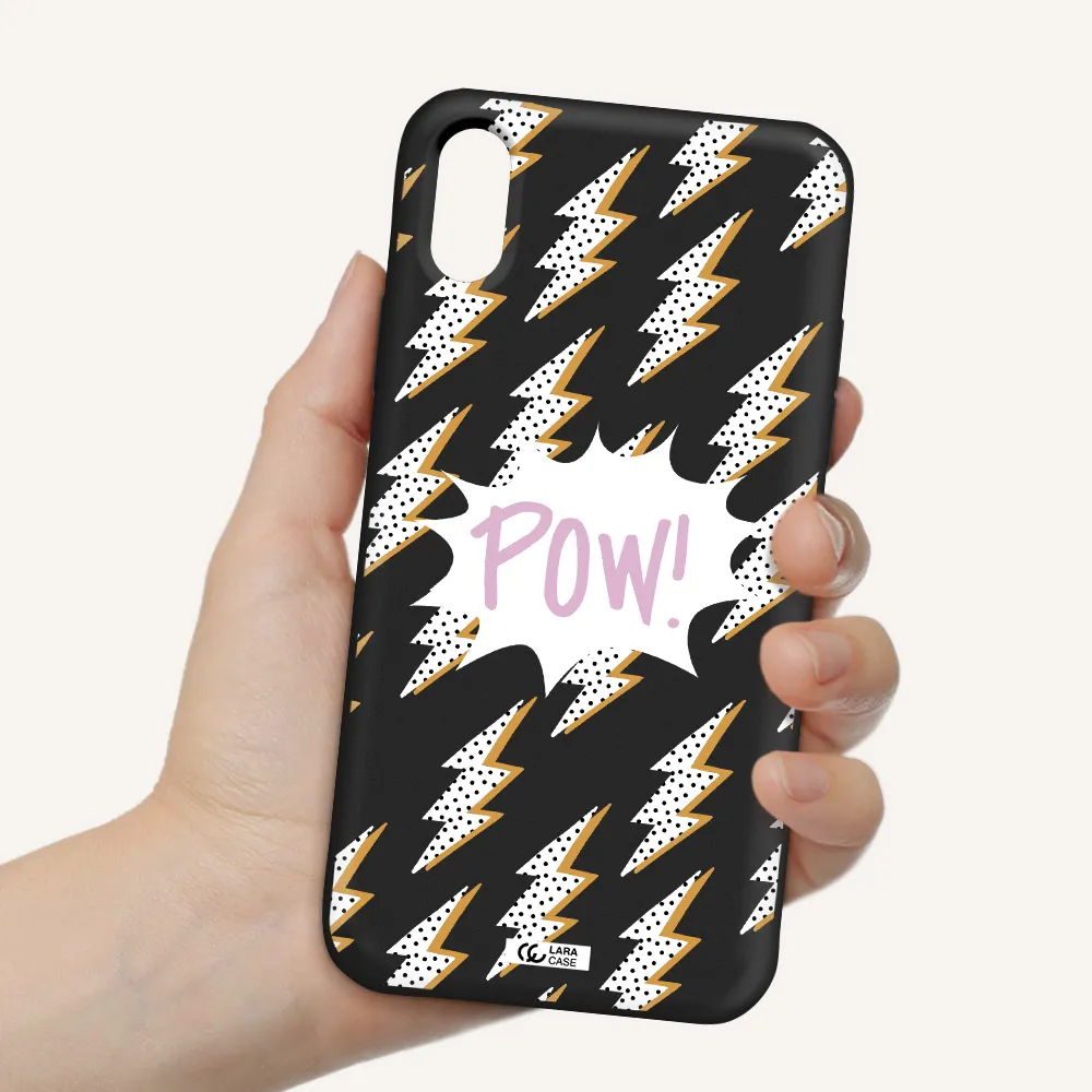 Thunder Apple iPhone X Silicone black Case