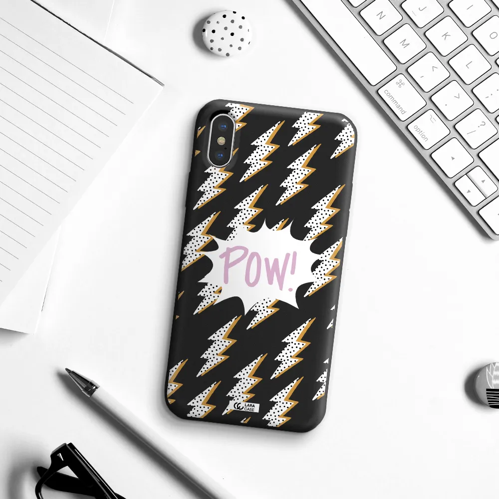 Thunder Apple iPhone X Silicone black Case
