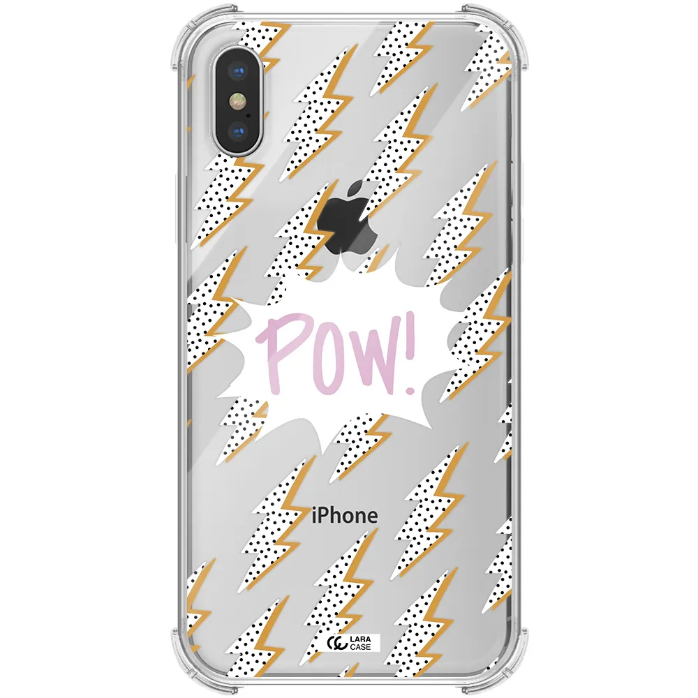 Thunder Apple iPhone XS Clear PC Case