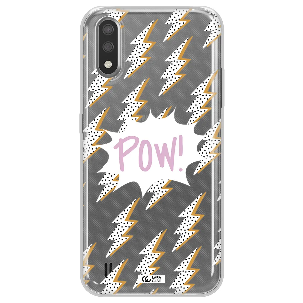 Thunder Samsung A01 Clear TPU Case