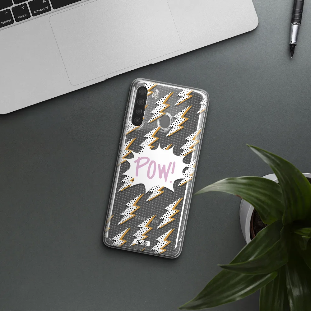 Thunder Samsung A21 Clear TPU Case