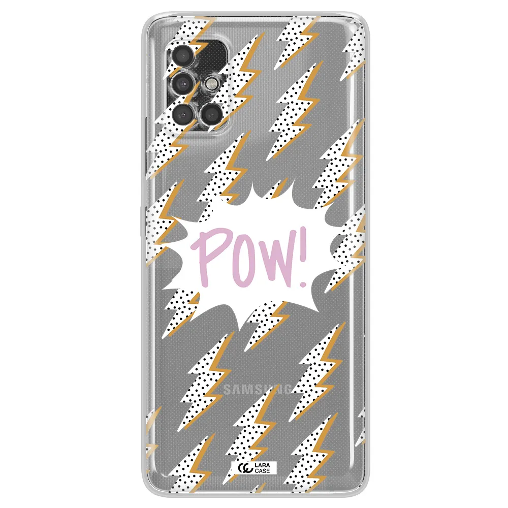 Thunder Samsung A40S Clear Tpu Case