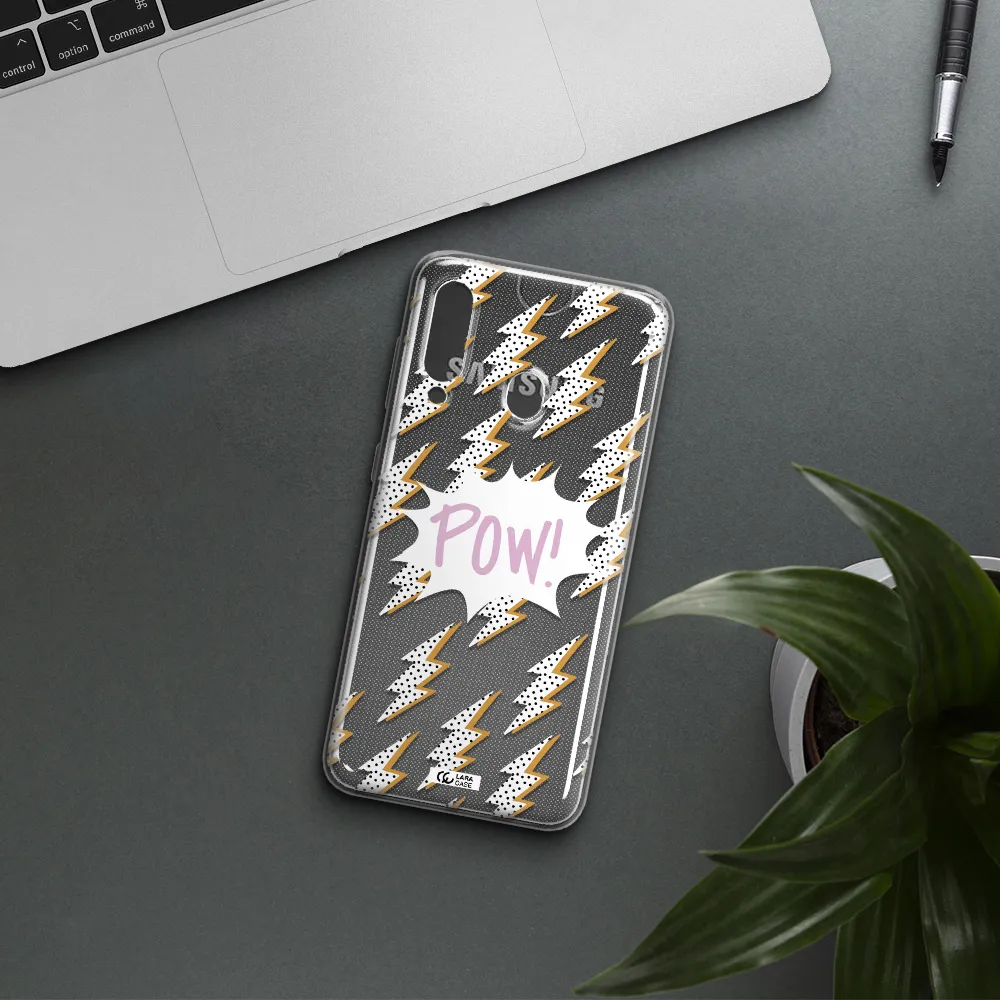 Thunder Samsung A60 Clear TPU Case