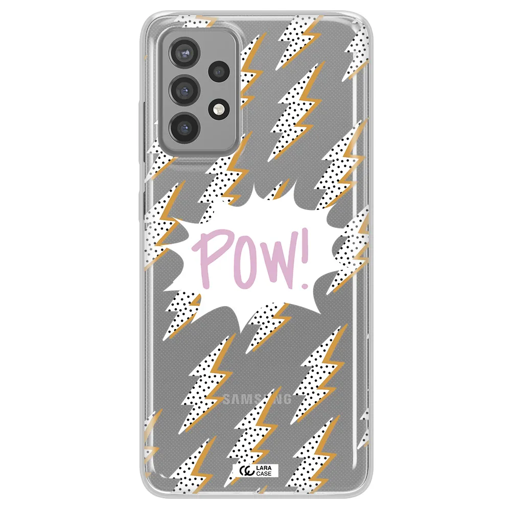 Thunder Samsung A72 Clear TPU Case
