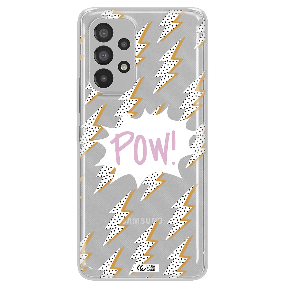 Thunder Samsung A73 Clear TPU Case