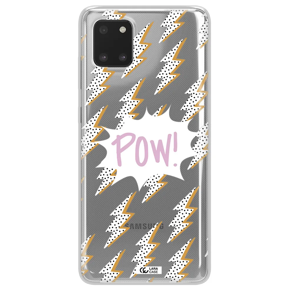 Thunder Samsung A81 Clear TPU Case