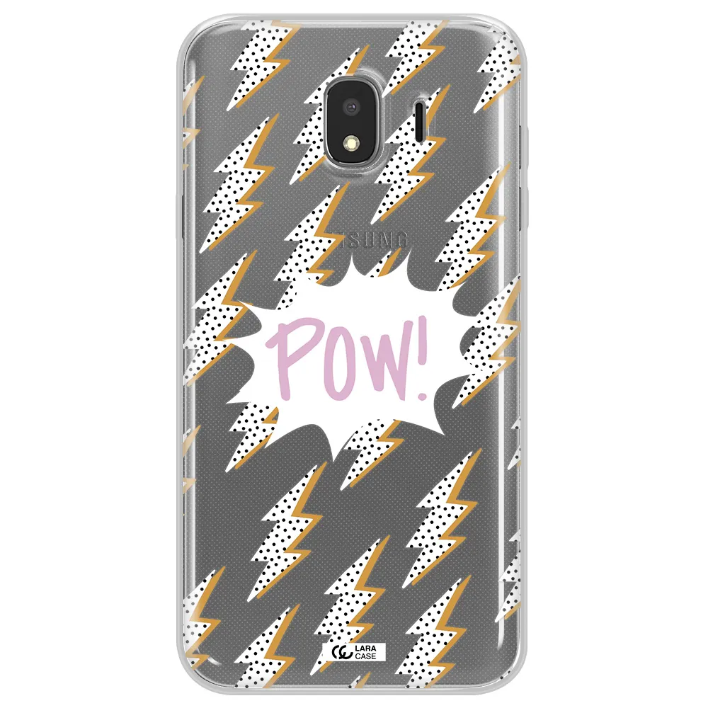 Thunder Samsung J4 Clear TPU Case