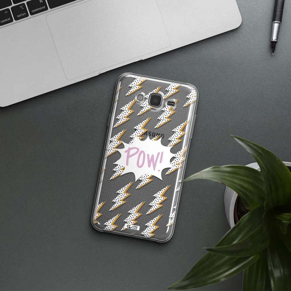 Thunder Samsung J7 Core Clear TPU Case