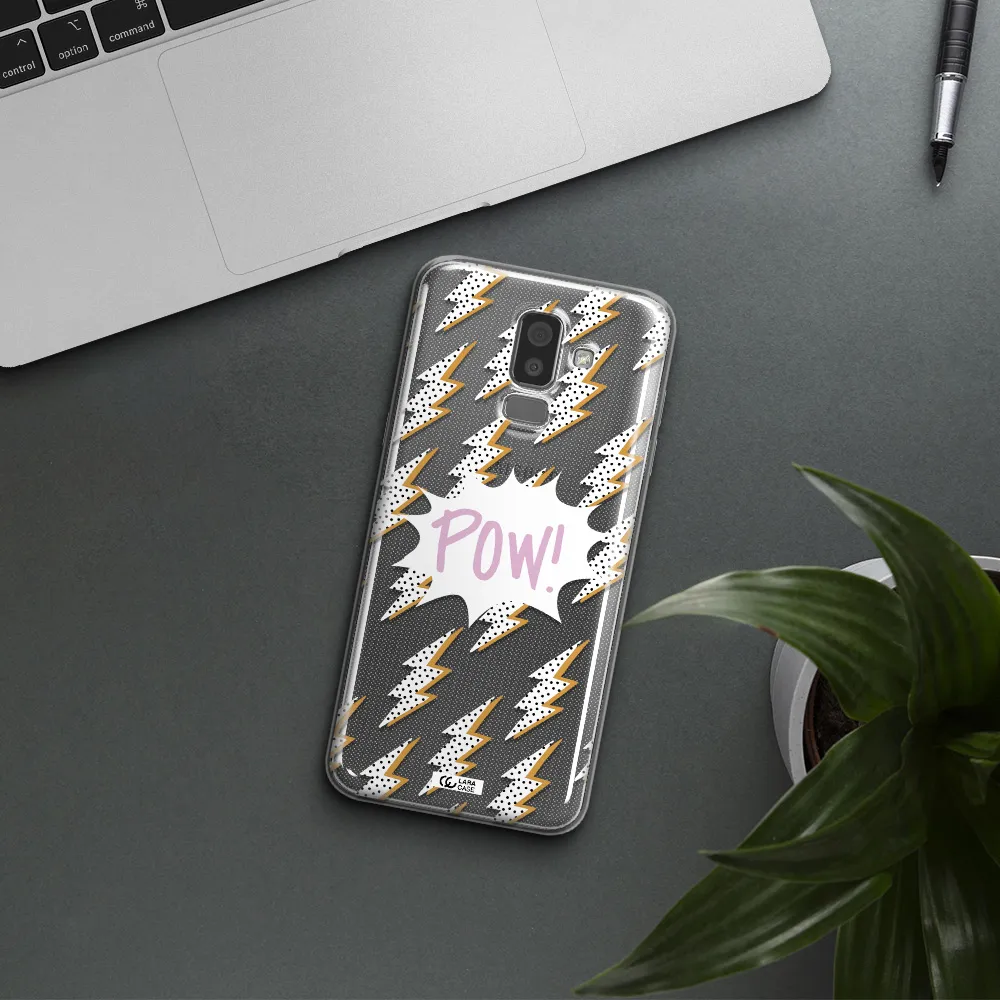 Thunder Samsung J8 Clear TPU Case