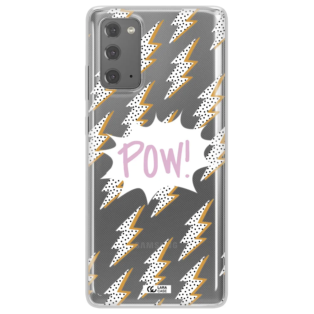 Thunder Samsung Note 20 Clear TPU Case