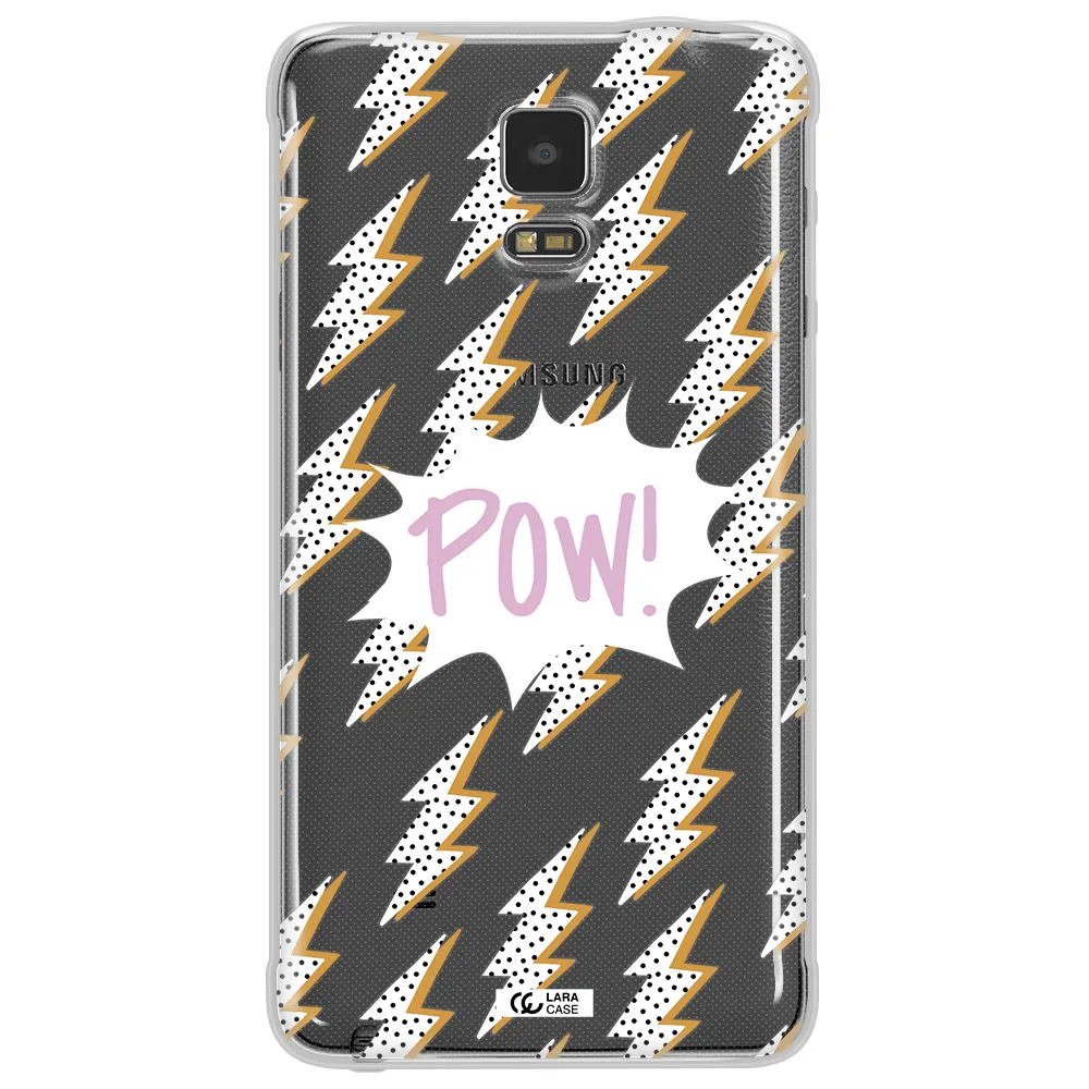 Thunder Samsung Note 4 Clear TPU Case