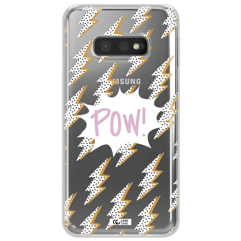 Thunder Samsung S10e Clear TPU Case