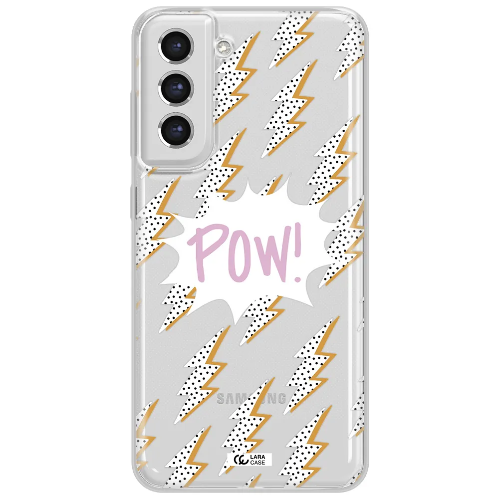 Thunder Samsung S21 Fe Clear Tpu Case