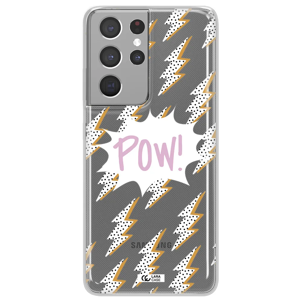 Thunder Samsung S21 Ultra Clear TPU Case