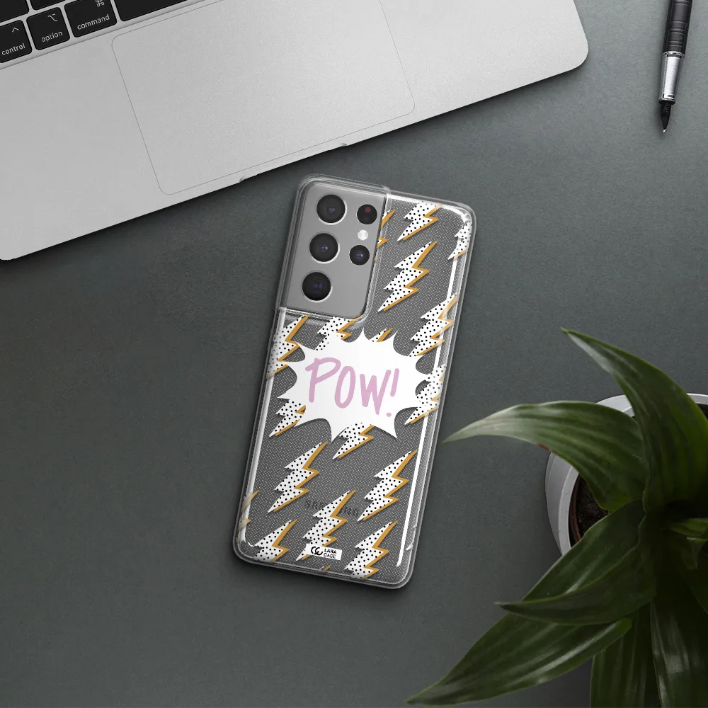 Thunder Samsung S21 Ultra Clear TPU Case