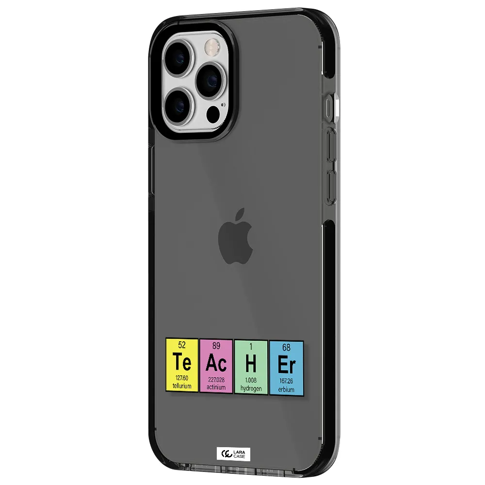 a screenshot of a cell phone Apple iPhone 12 pro max impact Smoke Black Case