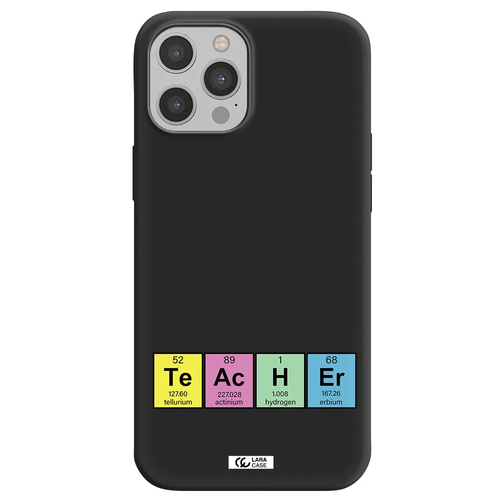 a screenshot of a cell phone Apple iPhone 12 pro max Silicone black Case