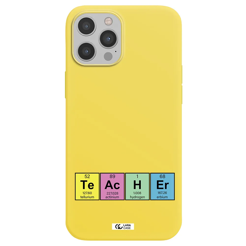 a screenshot of a cell phone Apple iPhone 12 pro max Silicone canary yellow Case