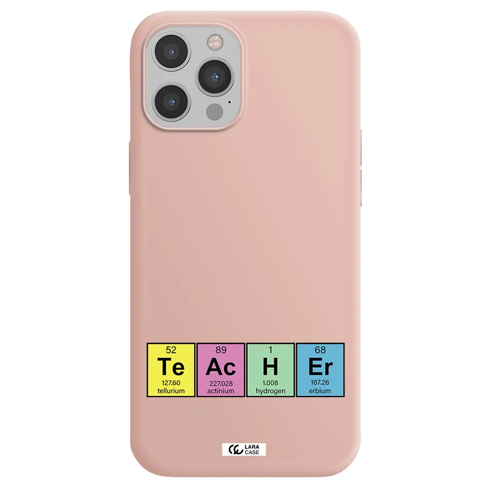 a screenshot of a cell phone Apple iPhone 12 pro Silicone pastel pink Case