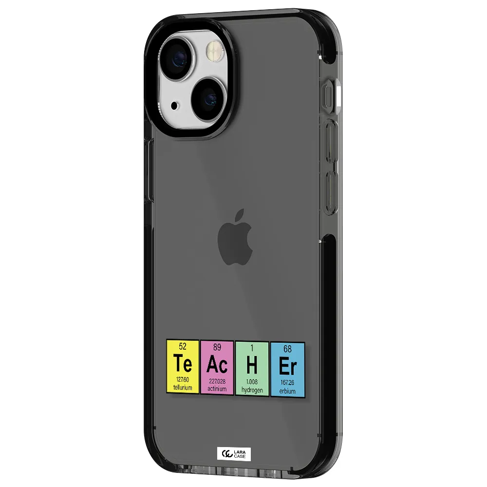 a screenshot of a cell phone Apple iPhone 13 mini impact Smoke Black Case