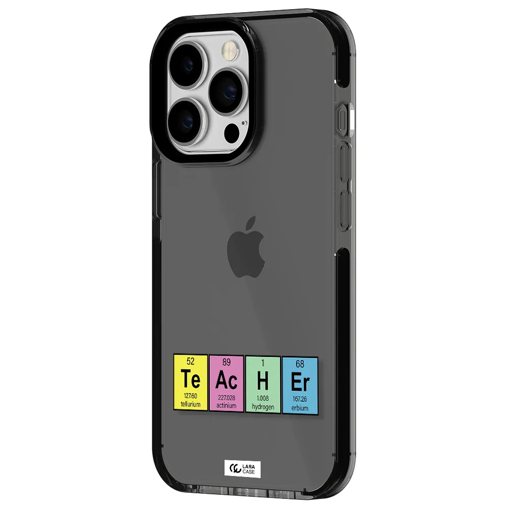 a screenshot of a cell phone Apple iPhone 13 Pro impact Smoke Black Case