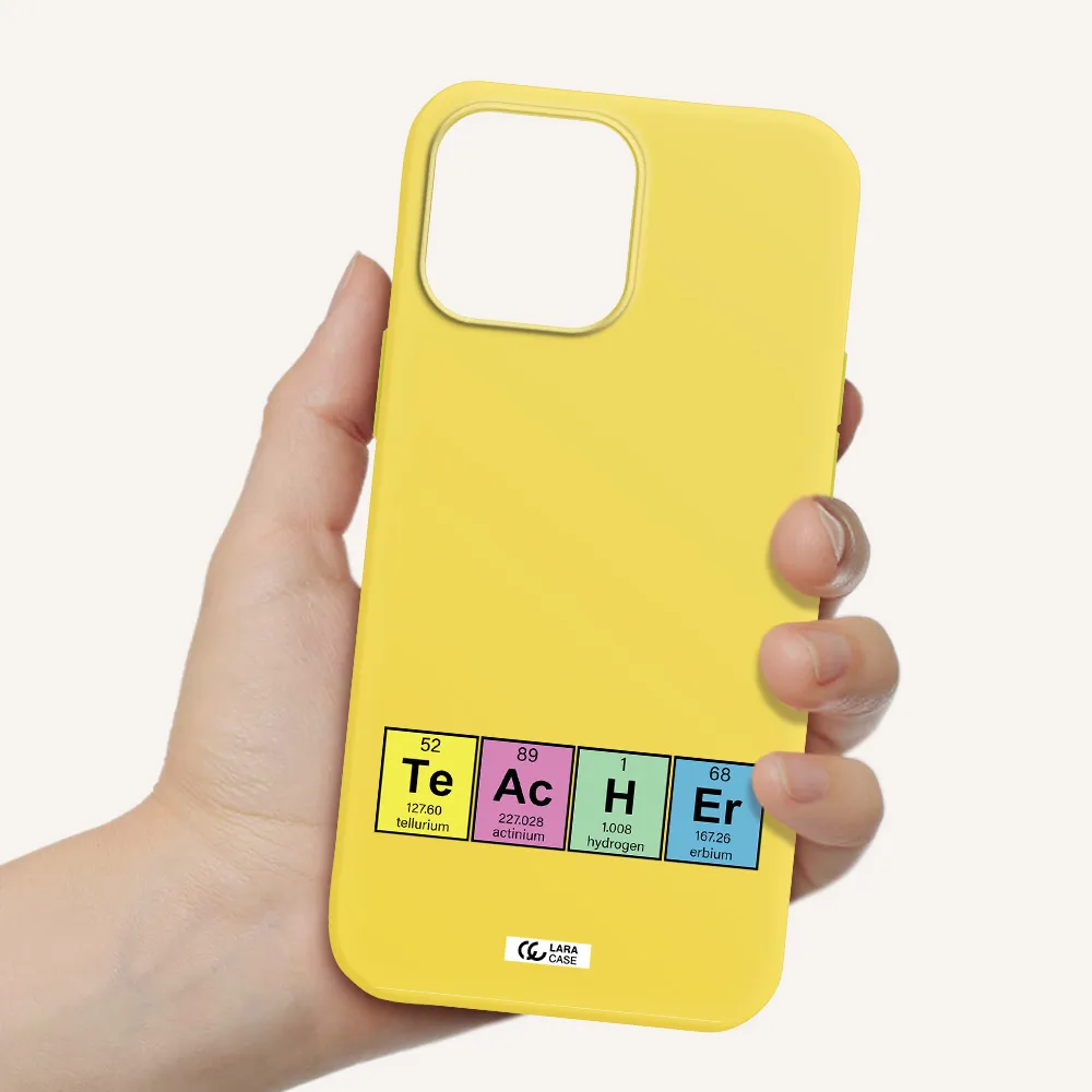 a screenshot of a cell phone Apple iPhone 13 Pro Max Silicone canary yellow Case