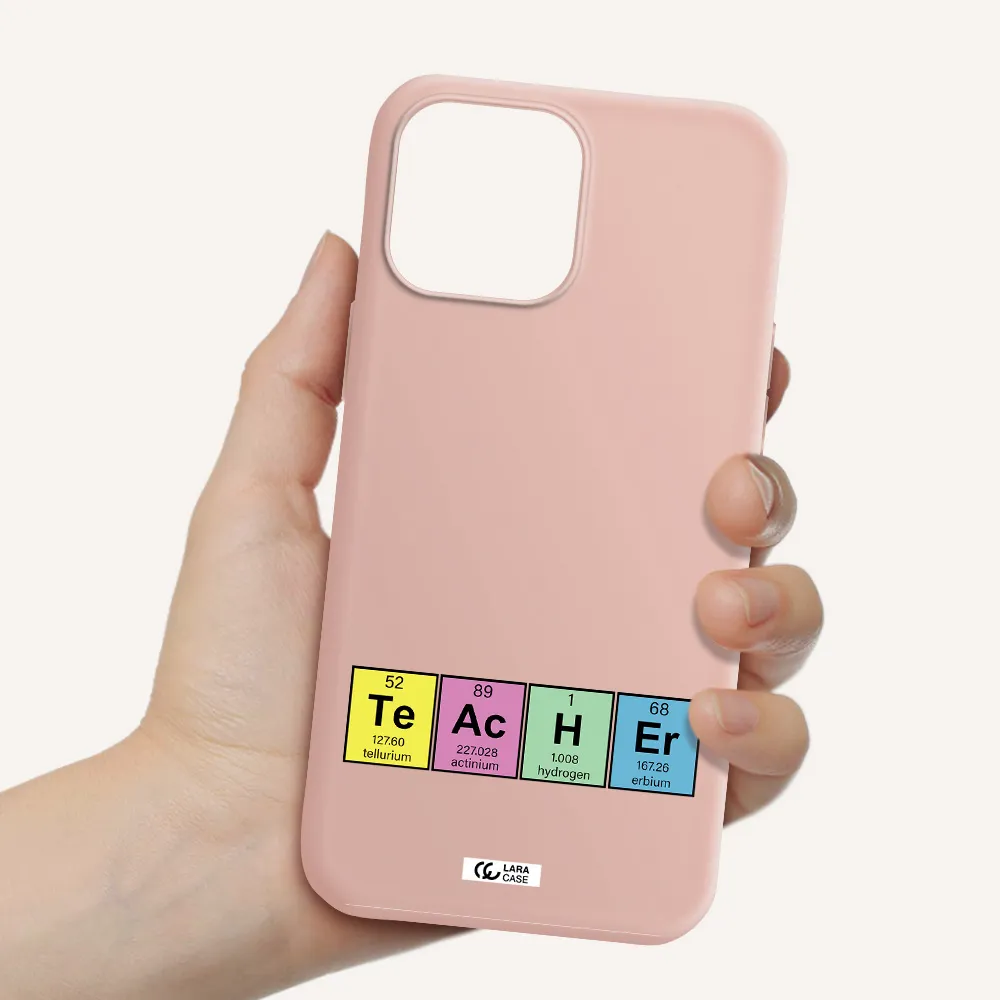 a screenshot of a cell phone Apple iPhone 13 Pro Max Silicone pastel pink Case