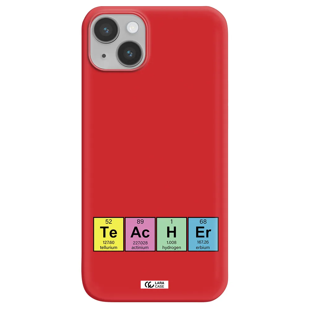 a screenshot of a cell phone Apple iPhone 14 plus Silicone Imperial Red Case