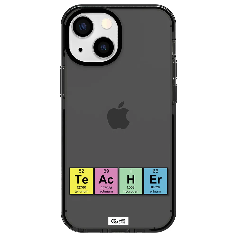 a screenshot of a cell phone Apple iPhone 15 impact Smoke Black Case