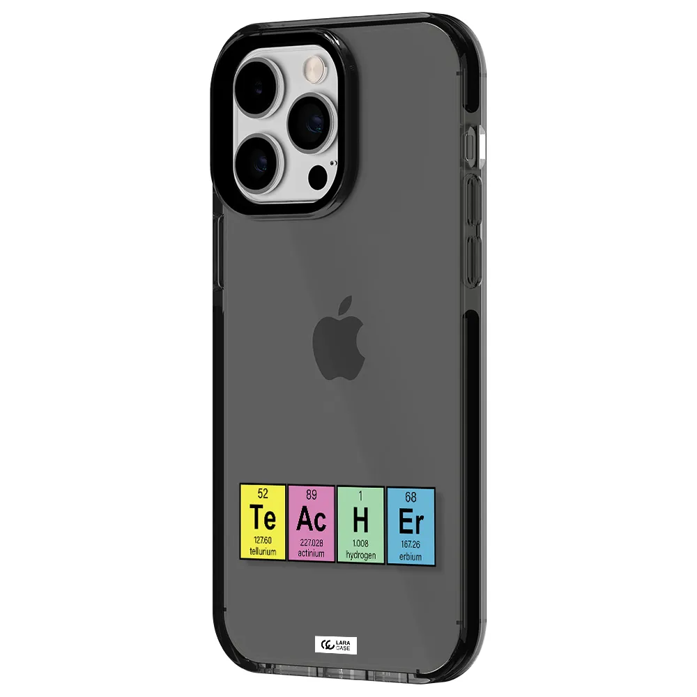 a screenshot of a cell phone Apple iPhone 15 Pro Max impact Smoke Black Case