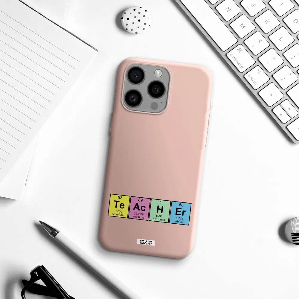 a screenshot of a cell phone Apple Iphone 15 Pro max Silicone pastel pink Case