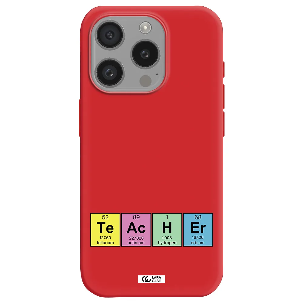 A Screenshot Of A Cell Phone Apple Iphone 15 Pro Silicone Imperial Red Case