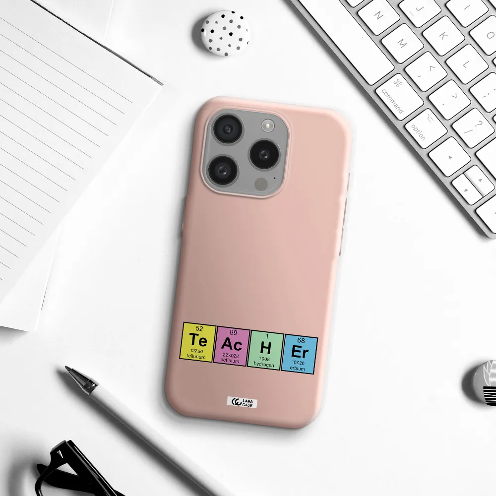 A Screenshot Of A Cell Phone Apple Iphone 15 Pro Silicone Pastel Pink Case