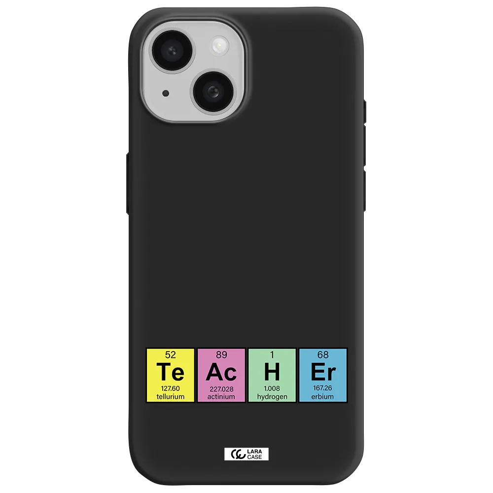 a screenshot of a cell phone Apple iPhone 15 Silicone black Case