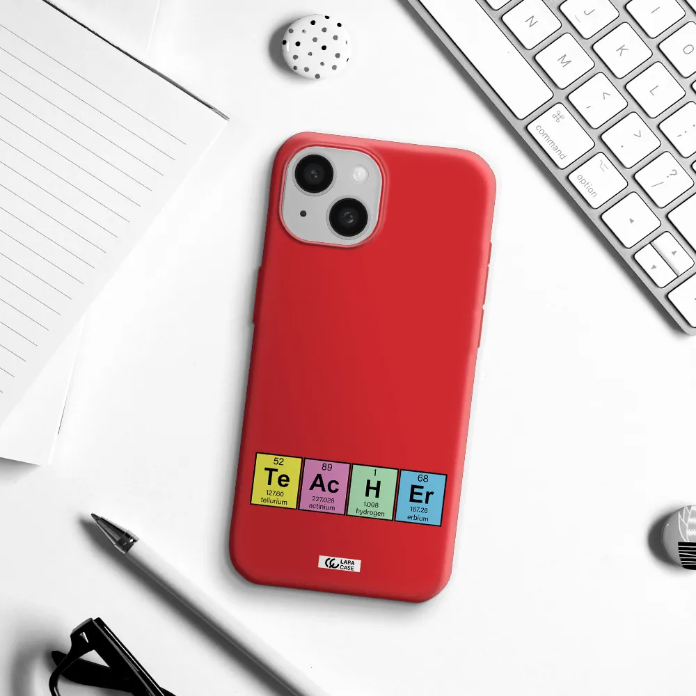 A Screenshot Of A Cell Phone Apple Iphone 15 Silicone Imperial Red Case