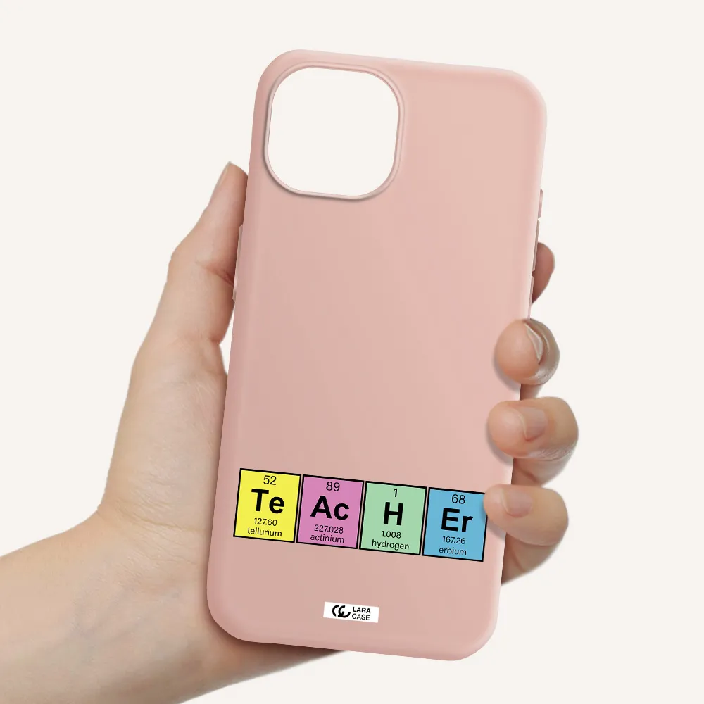 A Screenshot Of A Cell Phone Apple Iphone 15 Silicone Pastel Pink Case