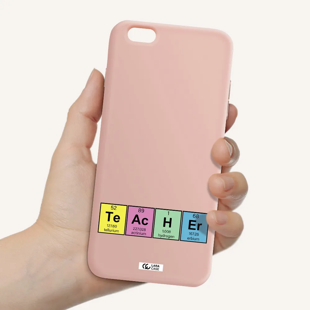 a screenshot of a cell phone Apple iPhone 6 s plus Silicone pastel pink Case