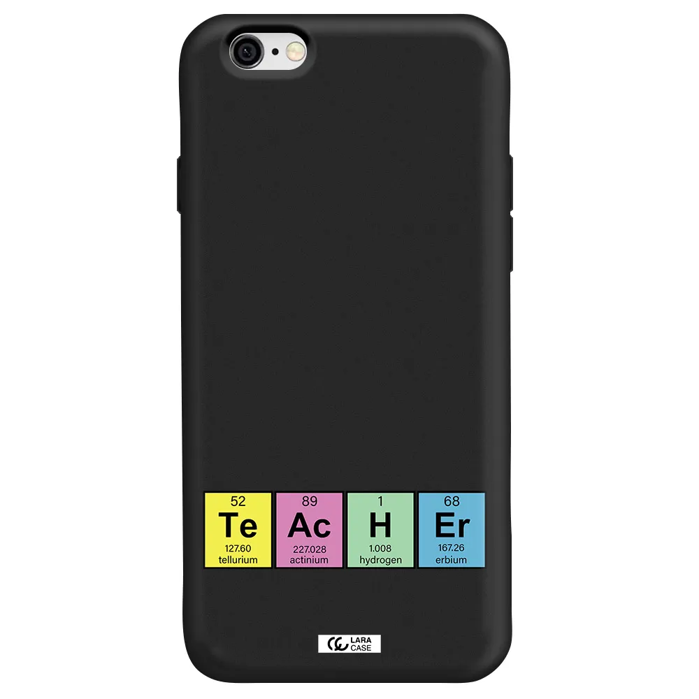 a screenshot of a cell phone Apple iPhone 6 Silicone black Case