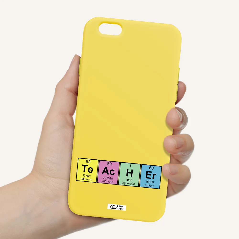 a screenshot of a cell phone Apple iPhone 6 Silicone canary yellow Case