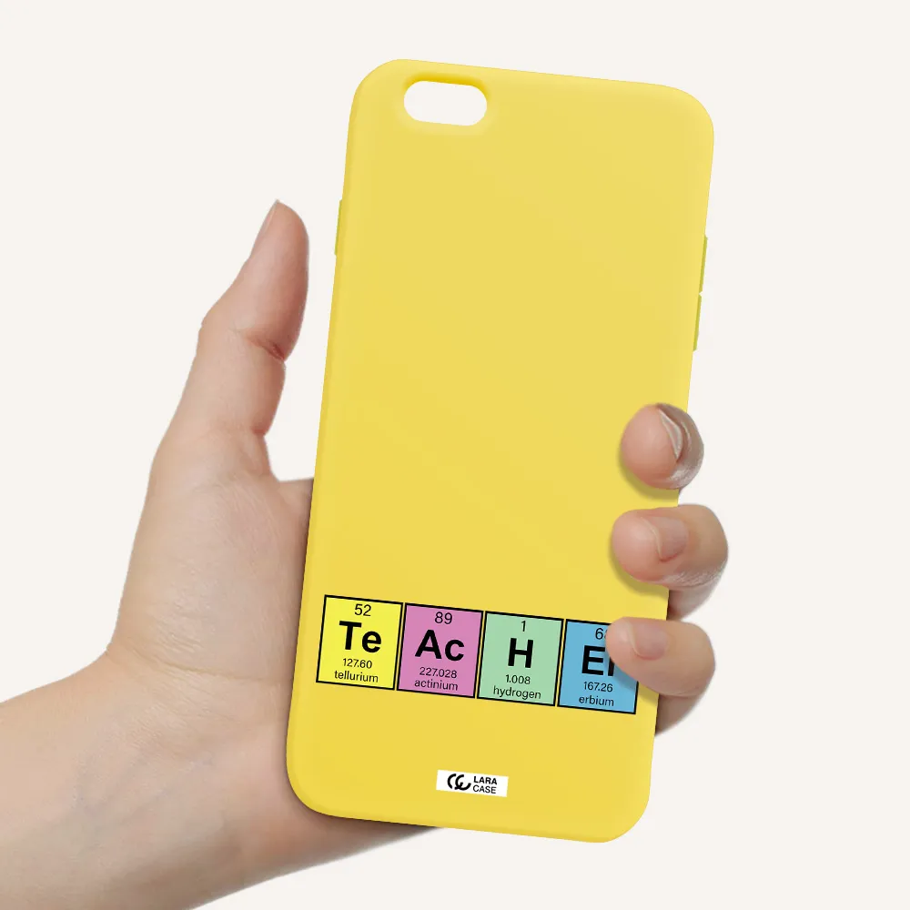 a screenshot of a cell phone Apple iPhone 6S Silicone canary yellow Case