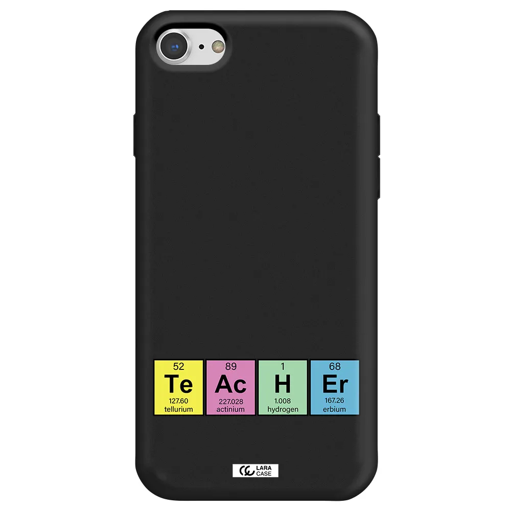 a screenshot of a cell phone Apple iPhone 8 Silicone black Case