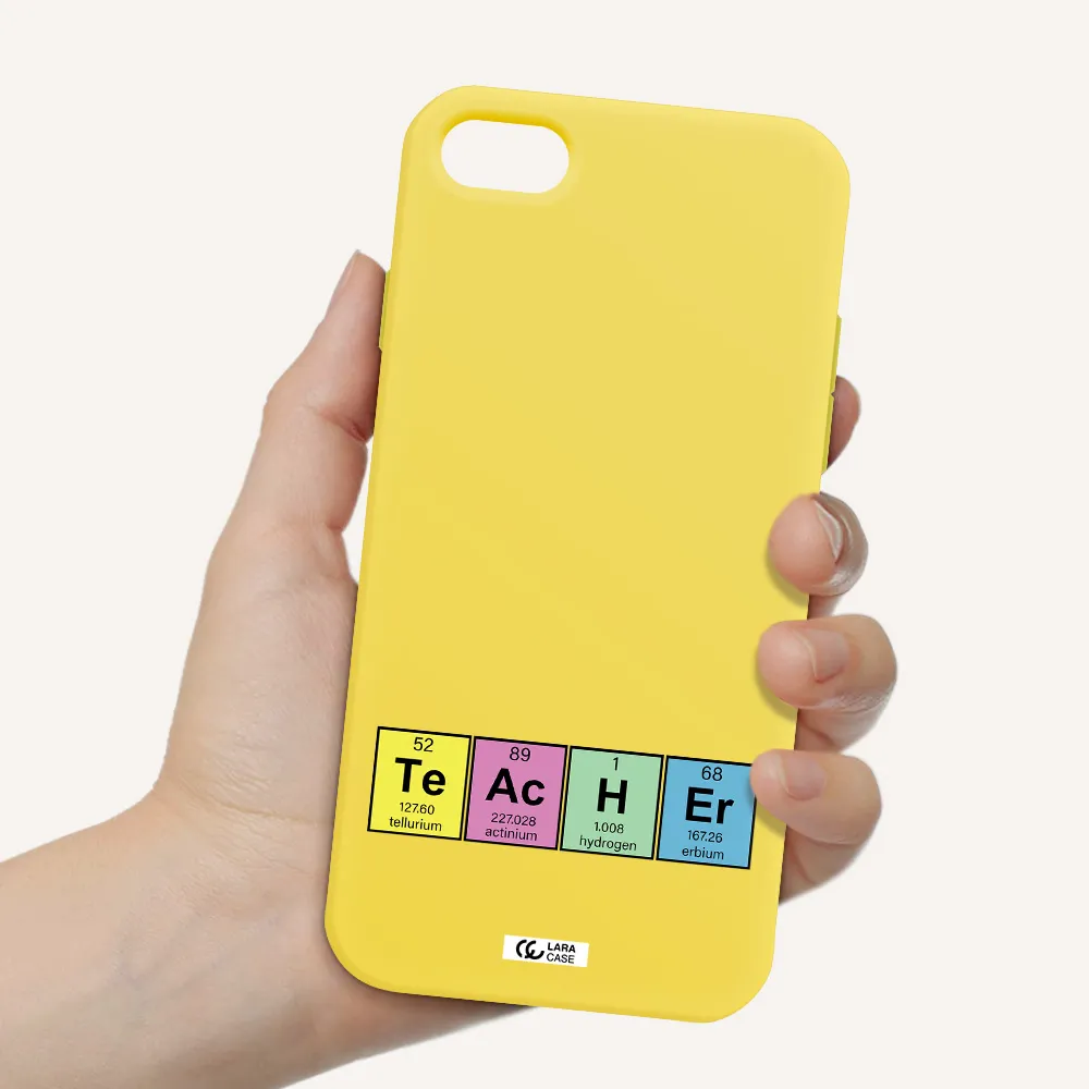 a screenshot of a cell phone Apple iPhone 8 Silicone canary yellow Case